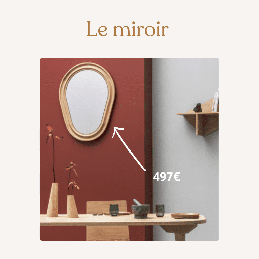 Notre sélection chez Simon Simone : Le miroir